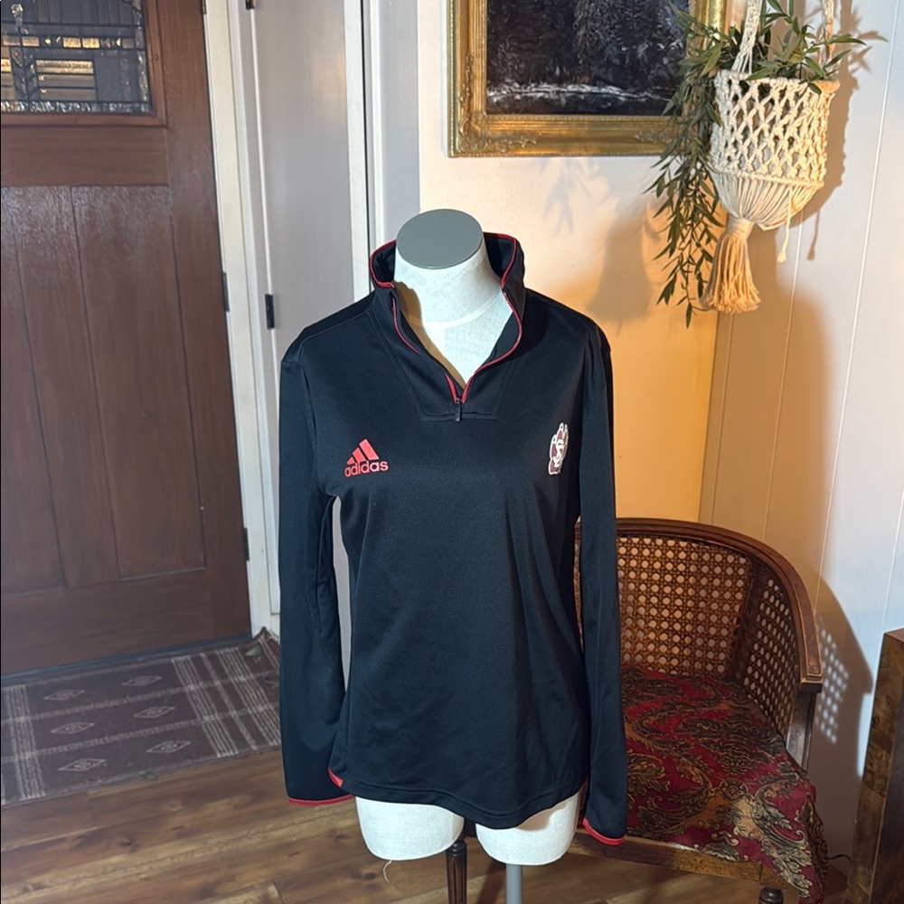 Adidas Women's Black Long Sleeve Top University of South Dakota